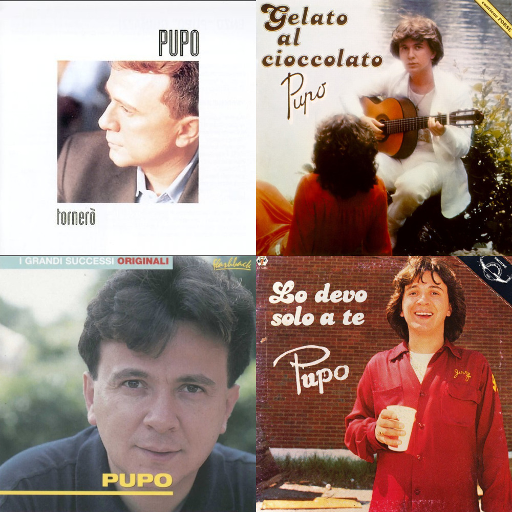 Пупо певец песни слушать. Pupo 1996. Пупо альбомы. Хиты Pupo.